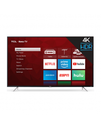 TV TCL 65" 4k HDR